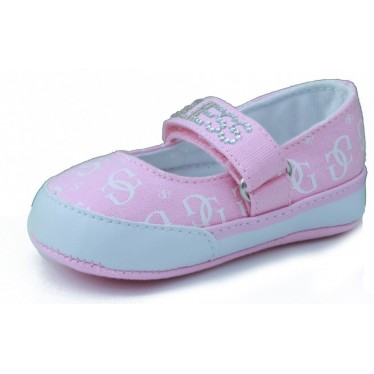 GUESS BAILARINA LONA DE CHICA  ROSA