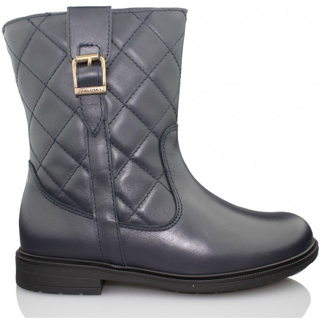PABLOSKY GOLDEN MARINO BOTA NIÑA AZUL