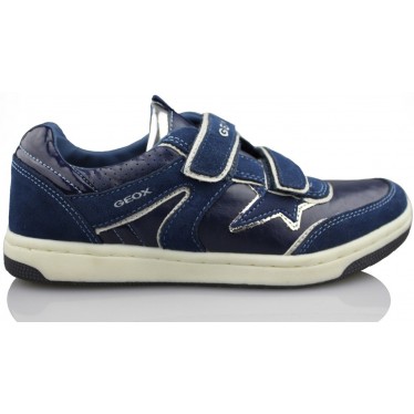 GEOX ZAPATILLA NIÑA JEANS AZUL