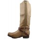 MUSTANG BOTA ALTA PLANA  MUJER  MARRON