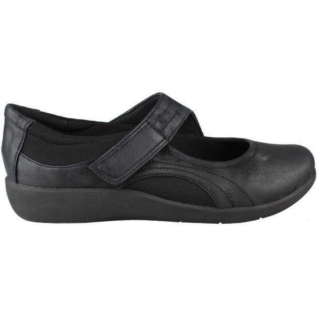 MANOLETINAS CLARKS SILLIAN BELLA BLACK