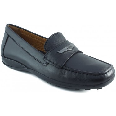 GEOX EURO2 MOCASIN W  NEGRO