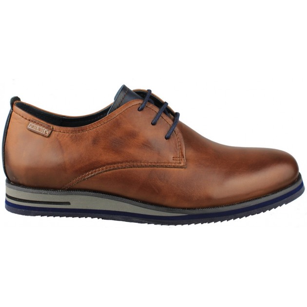 PIKOLINOS LEON ZAPATO CASUAL HOMBRE PIEL 4106 CUERO