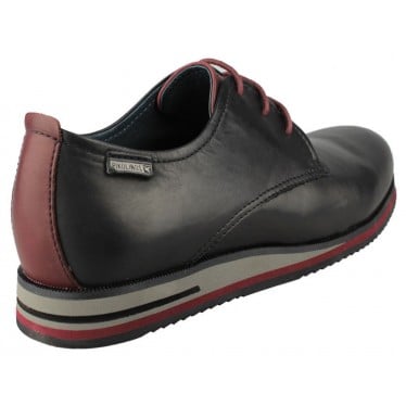 PIKOLINOS LEON ZAPATO CASUAL HOMBRE PIEL 4106  NEGRO