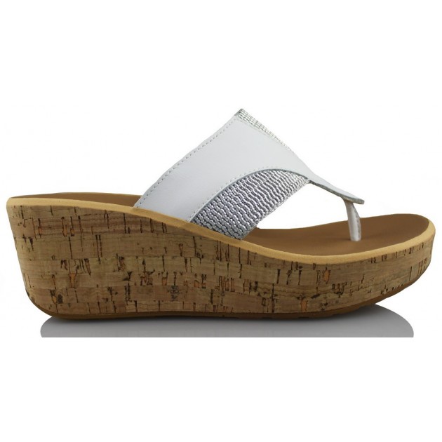 ROCKPORT GORE THONG BLANCO