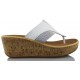 ROCKPORT GORE THONG  BLANCO