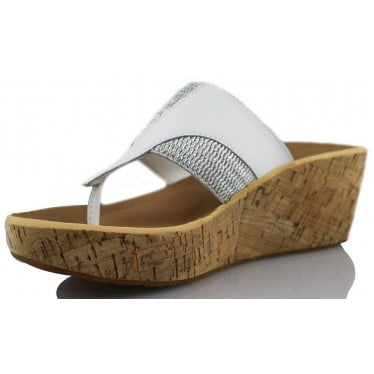 ROCKPORT GORE THONG  BLANCO