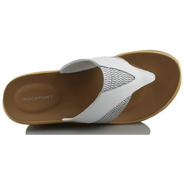 ROCKPORT GORE THONG  BLANCO