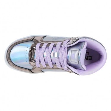 ZAPATILLAS SKECHERS GRIS Y MORADO  GRIS