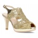 ANGEL ALARCON ZAPATO ELEGANTE  DORADO