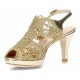 ANGEL ALARCON ZAPATO ELEGANTE  DORADO