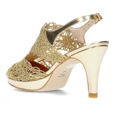 ANGEL ALARCON ZAPATO ELEGANTE  DORADO