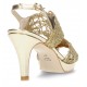ANGEL ALARCON ZAPATO ELEGANTE  DORADO