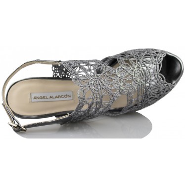 ANGEL ALARCON ZAPATO ELEGANTE  GRIS