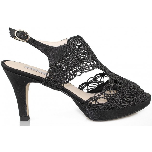 ANGEL ALARCON ZAPATO ELEGANTE NEGRO
