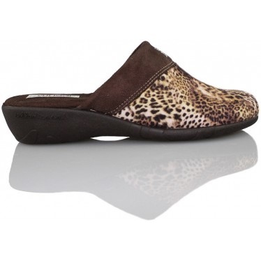 VULLADI LEOPAR 15 IR POR CASA MUJER W  MARRON