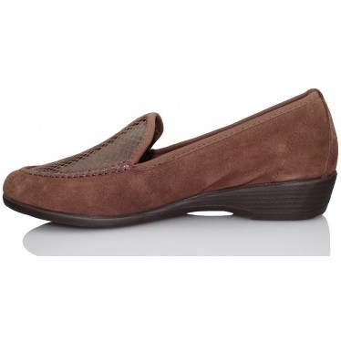 VULLADI SERRAJE NAN MOCASIN COMODO MUJER  MARRON