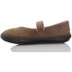VULLADI BAILARINA CON VELCRO COMODA NIÑA  MARRON