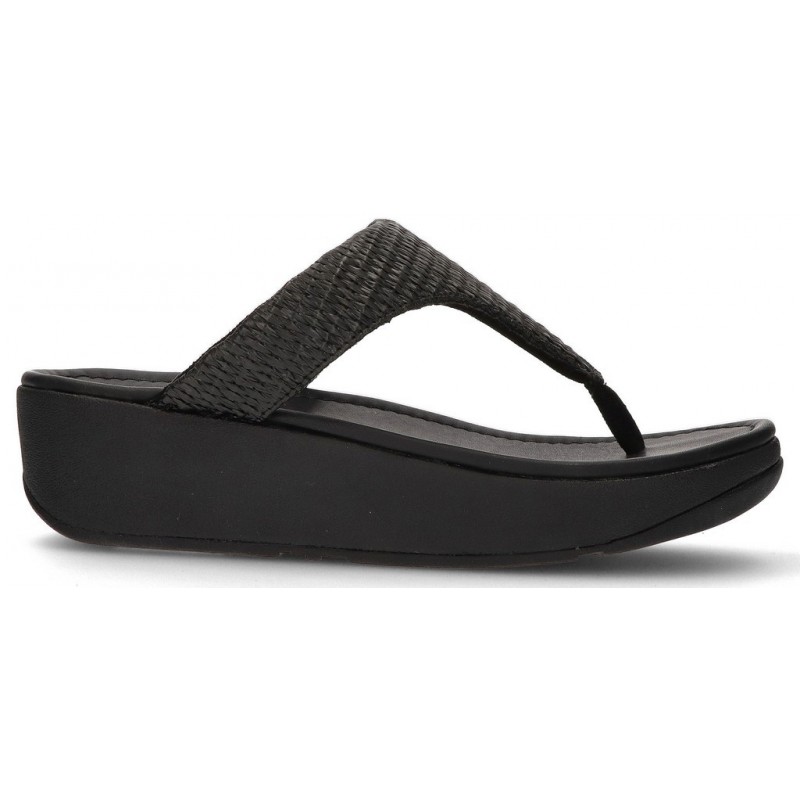 SANDALIAS FITFLOP IMOGEN BASKET WEAVE TOE  BLACK