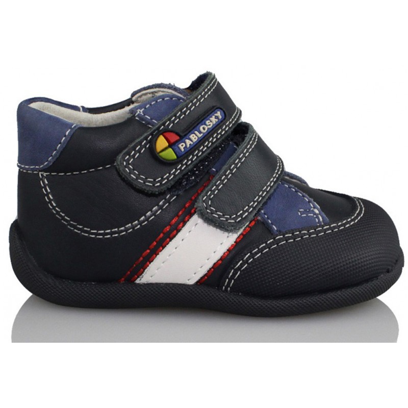 PABLOSKY TOMCAT BOTIN VELCRO  AZUL