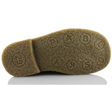 PABLOSKY BOTA NIÑO CIERRE VELCRO  AZUL