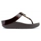 SANDALIAS FITFLOP CONGA DRAGONFLY CHOCOLATE