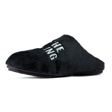 ZAPATILLAS DE CASA VULLADI MONTBLANC THE WALKING DAD NEGRO