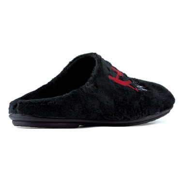 ZAPATILLAS DE CASA VULLADI MONTBLANC THE WALKING DAD NEGRO