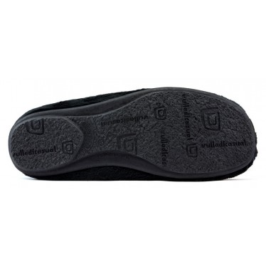 ZAPATILLAS DE CASA VULLADI MONTBLANC THE WALKING DAD NEGRO