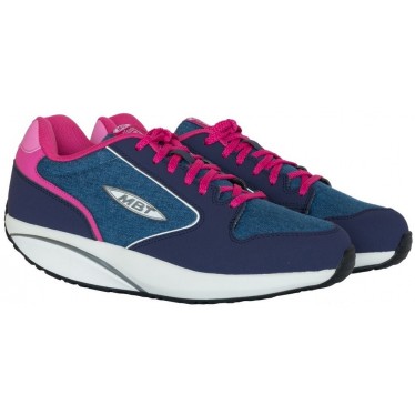 ZAPATOS MBT 1997 UNISEX DENIM NAVY_BLUE_FUCHSIA