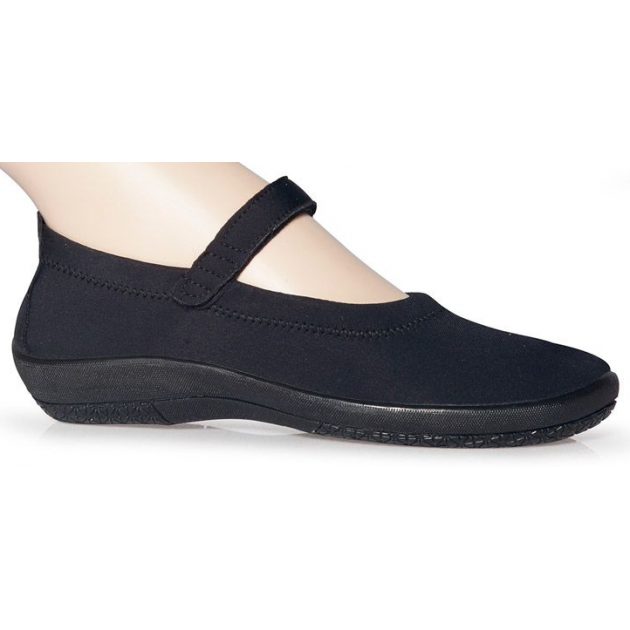 MANOLETINAS CALZAMEDI CON VELCRO W NEGRO MANOLETINAS CALZAMEDI CON VELCRO W NEGRO