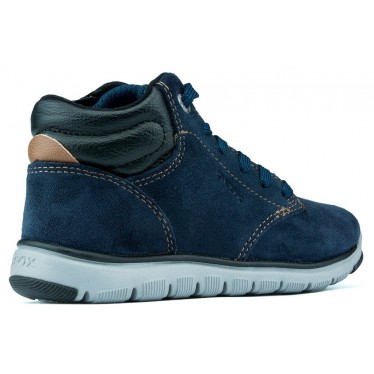 BOTINES GEOX JR XUNDAY BOY NAVY_BLACK