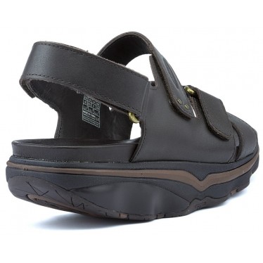 SANDALIAS MBT ROCCO M BLACK COFFE NAPPA