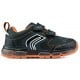ZAPATILLAS LUCES GEOX JR ANDROID BOY BLACK_ORANGE