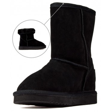 BOTAS DUDE AUSTRALIANAS ALPE DE MUJER NEGRO