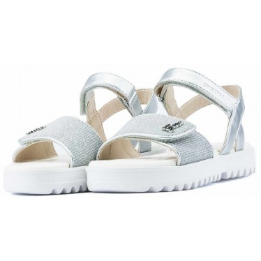 SANDALIAS GEOX CORALIE W SILVER