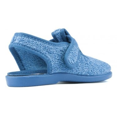 SANDALIAS VULLADI TOALLA ÑAK AZUL