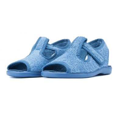 SANDALIAS VULLADI TOALLA ÑAK AZUL