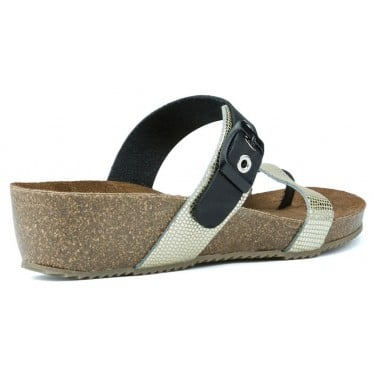 SANDALIAS INTERBIOS SNAKE PLATINO