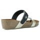 SANDALIAS INTERBIOS SNAKE PLATINO