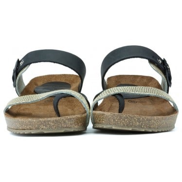 SANDALIAS INTERBIOS SNAKE PLATINO