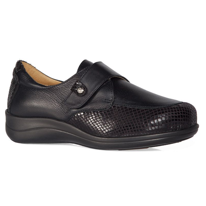 ZAPATOS CALZAMEDI TEXTURE STRETCH W 0644 NEGRO