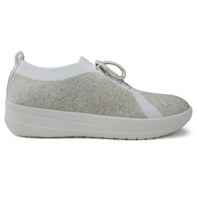ZAPATILLAS FITFLOP F-SPORTY UBERKNIT SNEAKERS W METALLIC GOLD ZAPATILLAS FITFLOP F-SPORTY UBERKNIT SNEAKERS W METALLIC GOLD