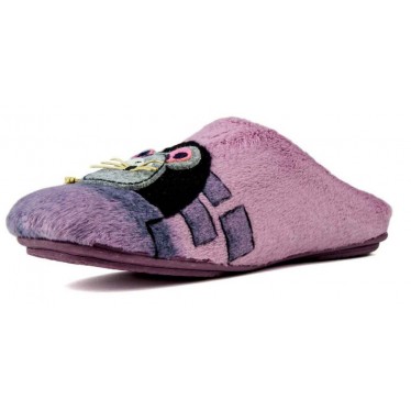 ZAPATILLAS CASA VULLADI MUJER RATONCITOS ROSA
