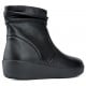 BOTINES FITFLOP SKATEBOOTIE LEATHER BLACK