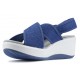 SANDALIAS CLARKS STEP CALI COVE BLUE