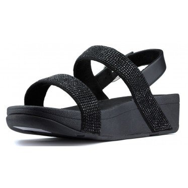 SANDALIAS FITFLOP LOTTIE SHIMMERCRYSTAL BLACK