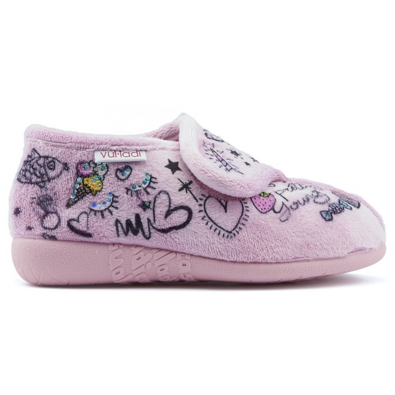 ZAPATILLAS IR POR CASA VULLADI ALASKA DIBUJOS MAQUILLAJE