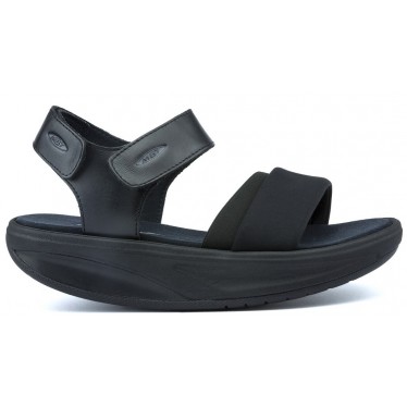 SANDALIAS MBT HONNA W BLACK NAPPA