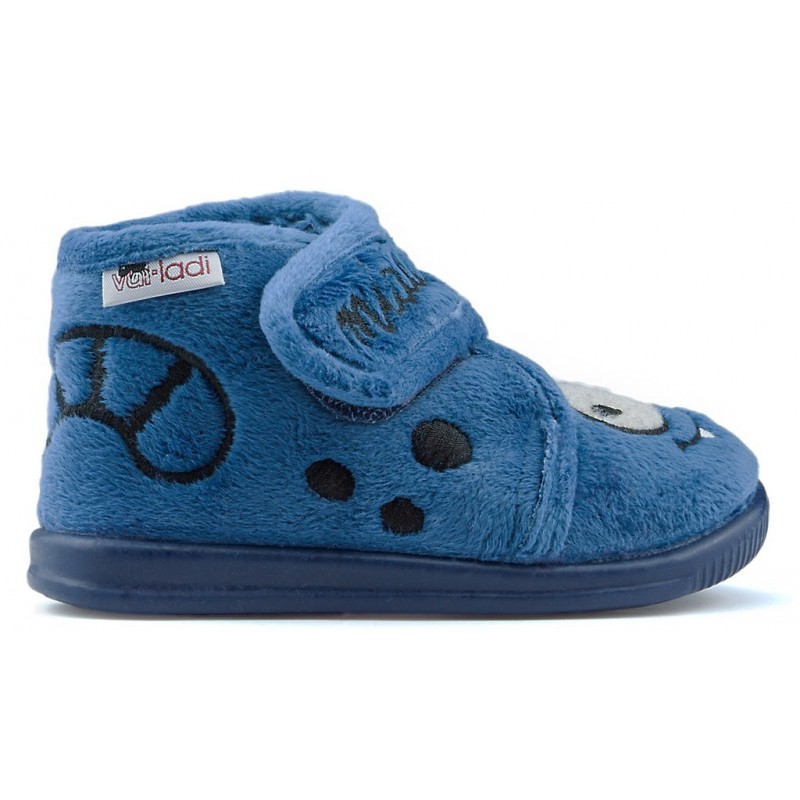 ZAPATILLAS DE CASA VULLADI ALASKA MIAU AZUL
